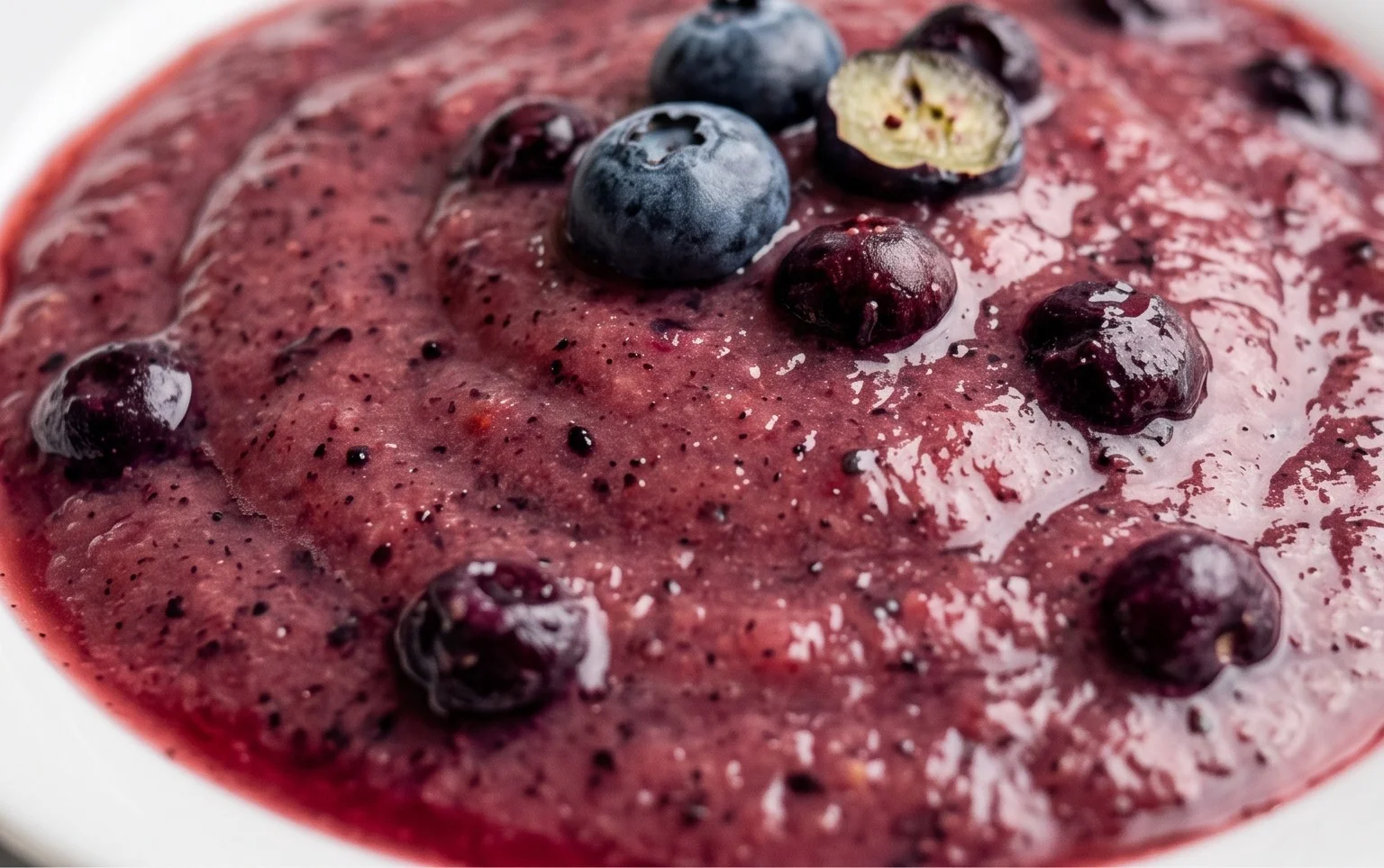 Blueberry Vanilla Applesauce